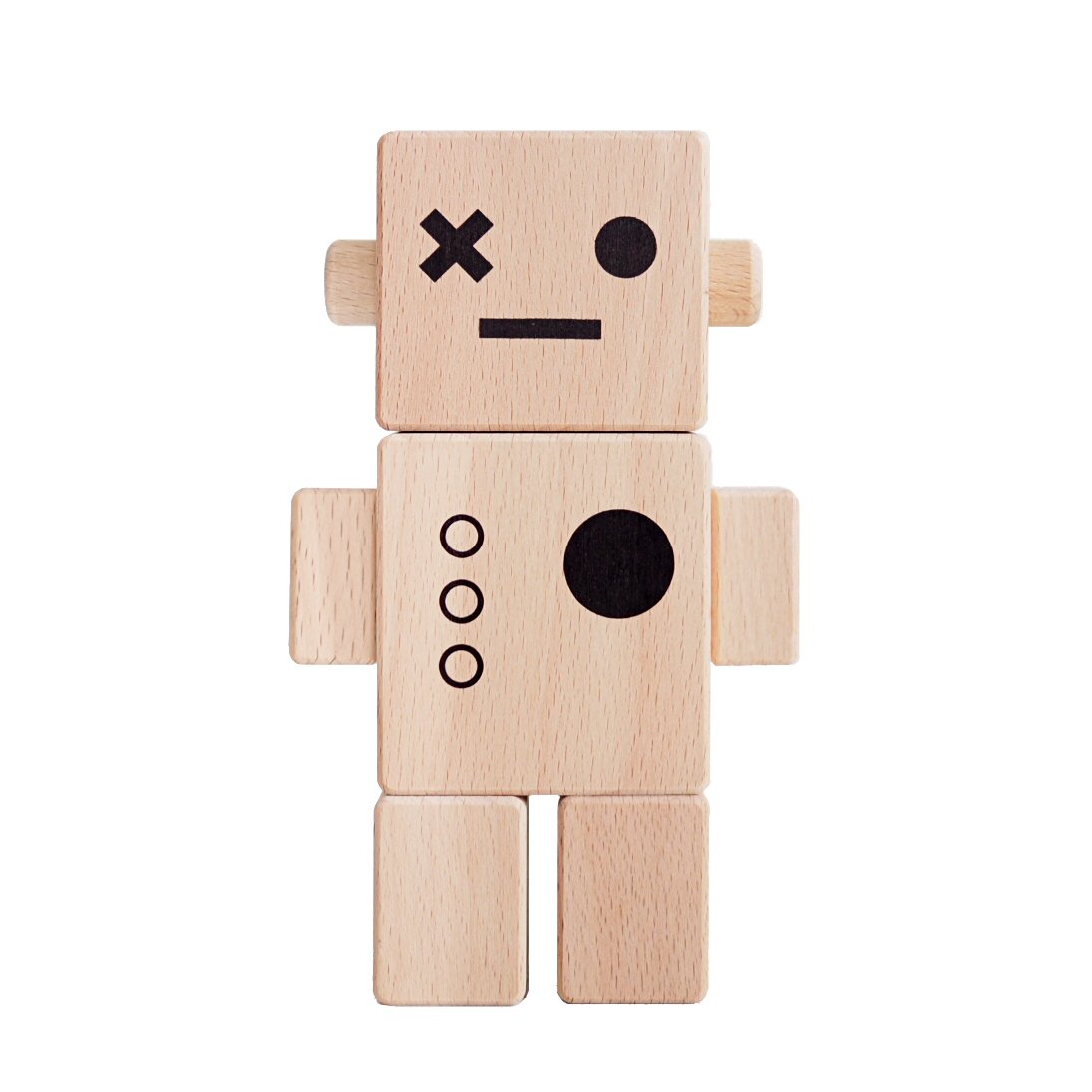 Baby robot en bois