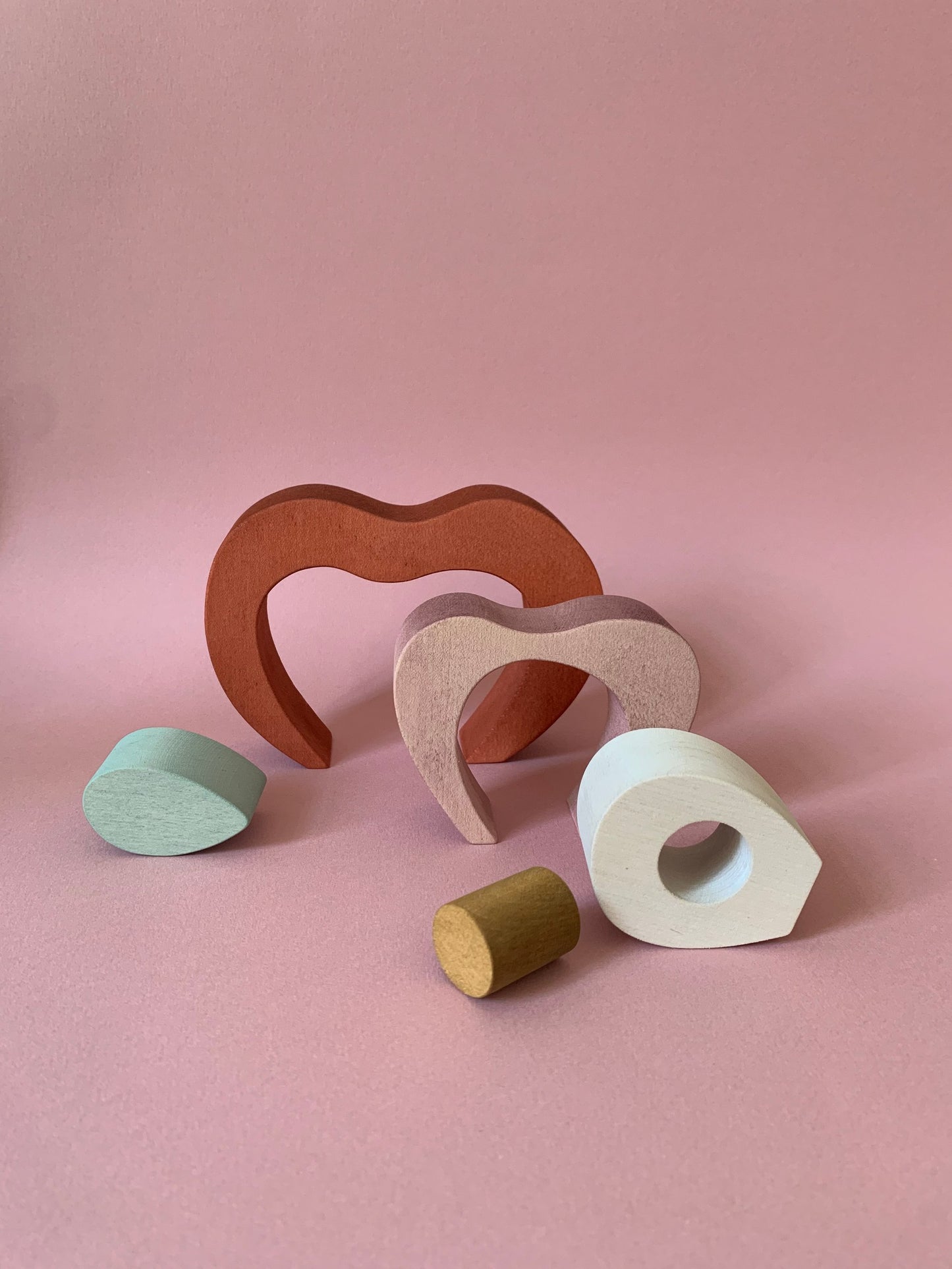 Puzzle en bois "La pomme"