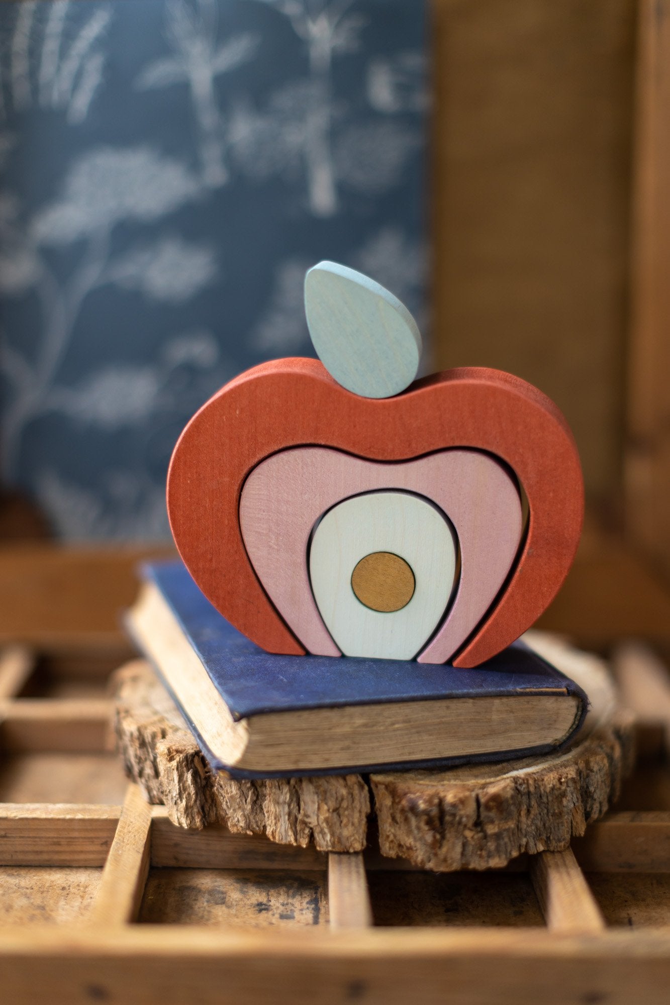 Puzzle en bois "La pomme"
