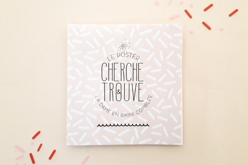 Poster cherche & trouve "Bientôt tata"