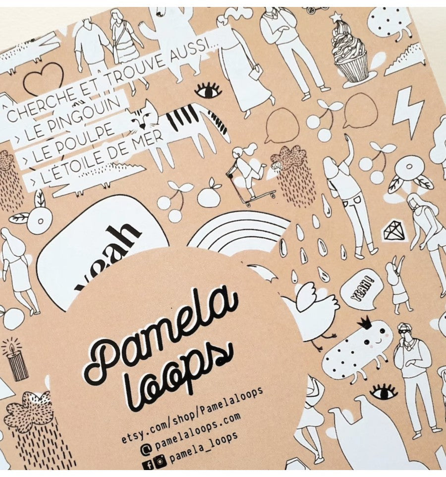 Poster cherche & trouve "Veux-tu être ma marraine ?"