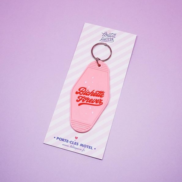 Porte-clés Motel “Bichette Forever”