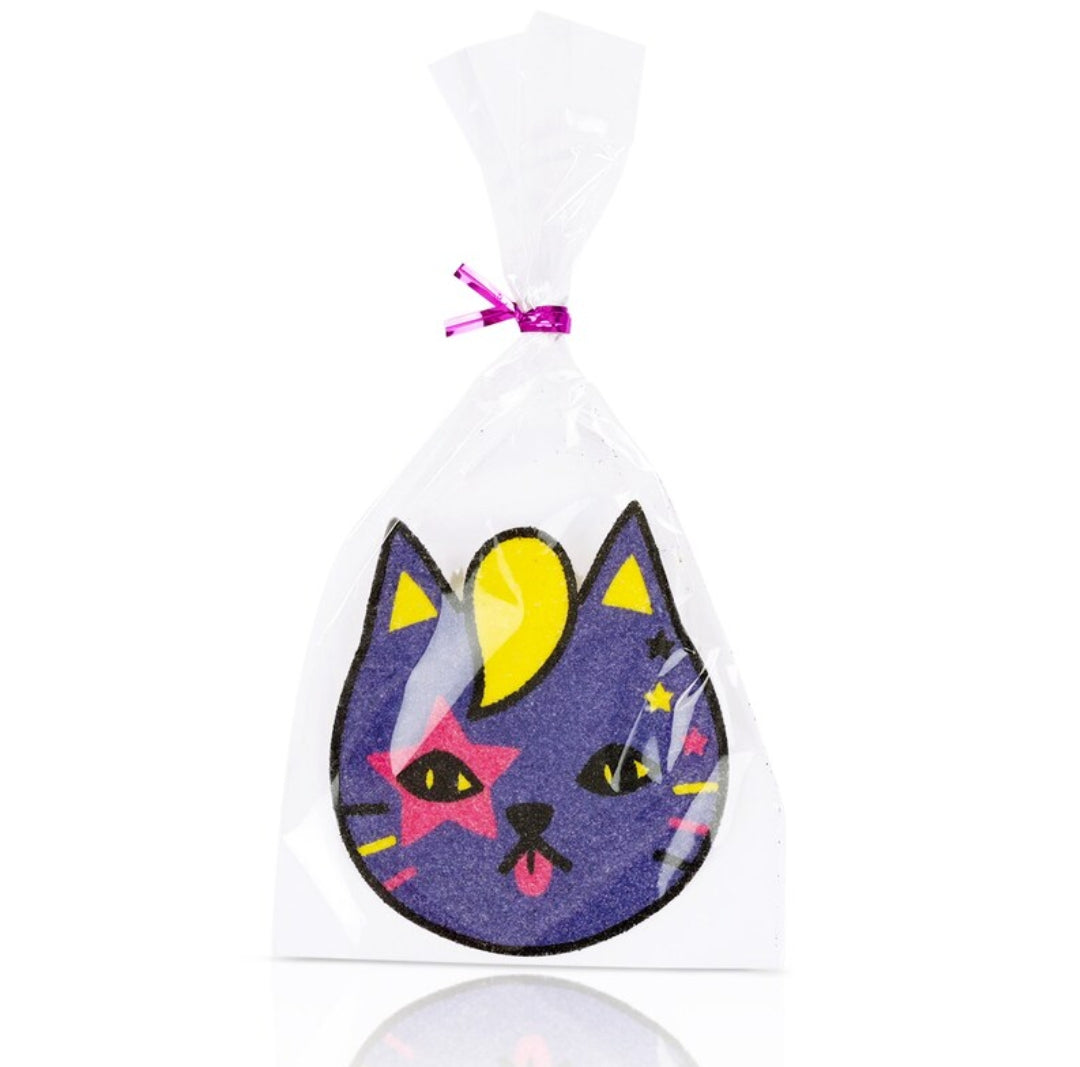 Kit créatif avec sable colorés "Punk cat"
