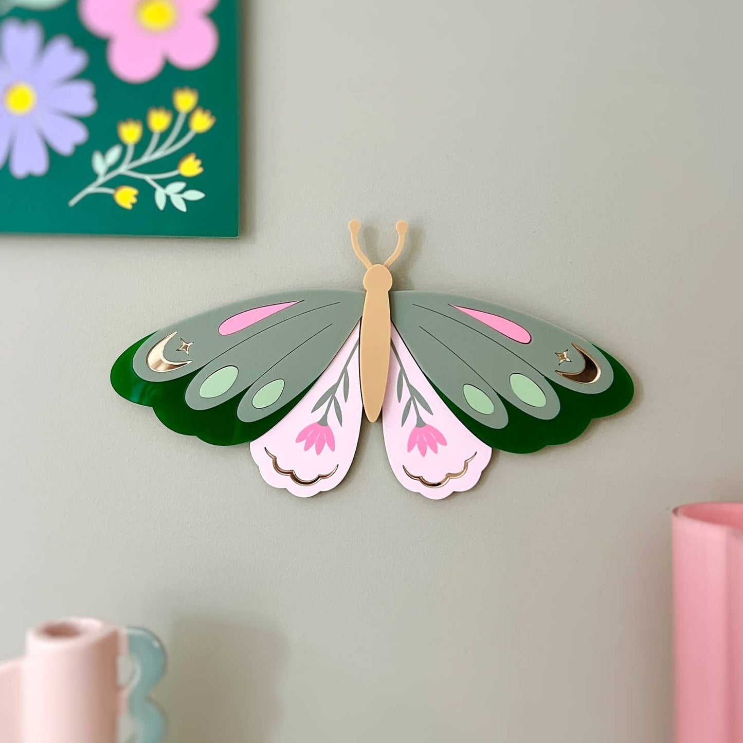 Bijou de mur Papillon