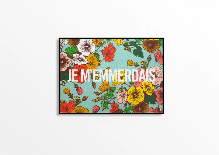Puzzle 1000 pièces "Je m'emmerdais"