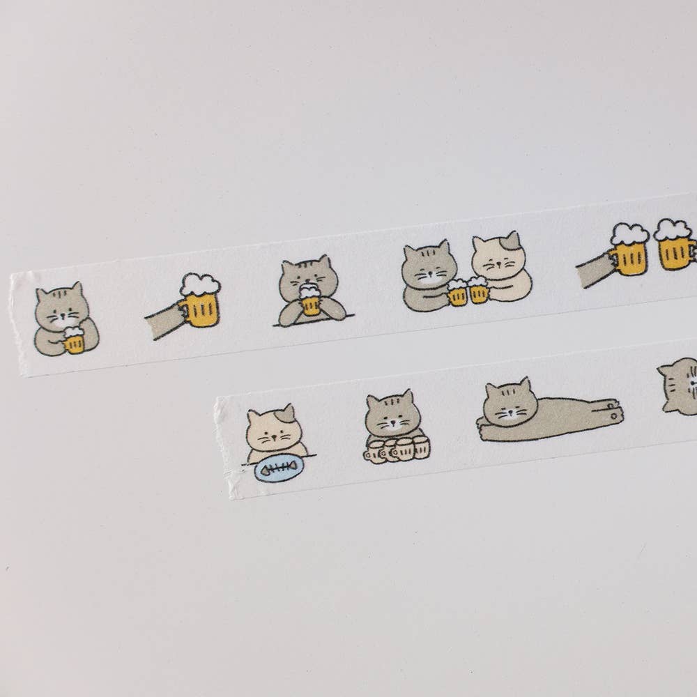 Masking tape Illustration 06