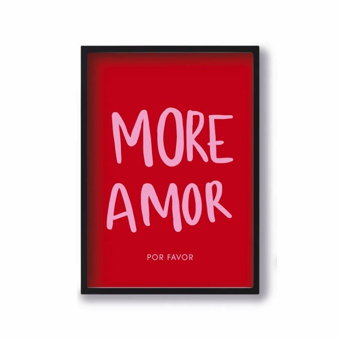 Affiche A4 More Amor