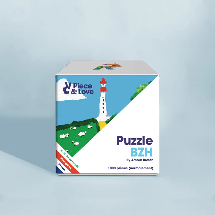Puzzle 1000 pièces "BZH"