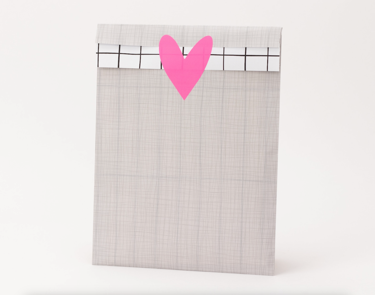 Pochette papier grise PM