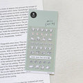 Planche de stickers - chat blanc