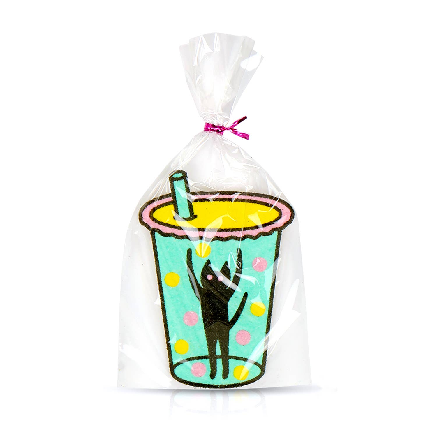 Kit créatif avec sable coloré "Boba Cat"