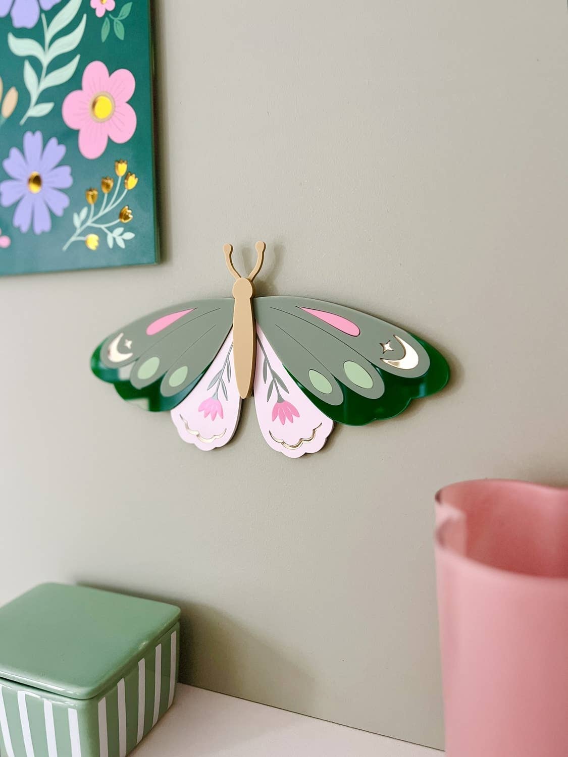 Bijou de mur Papillon