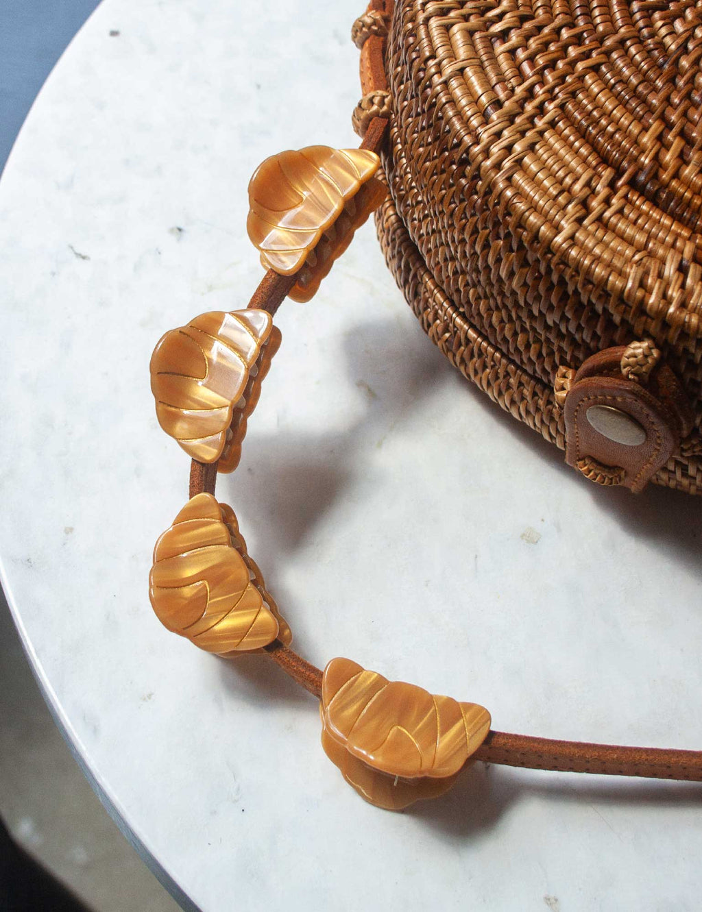 Pin's - Pince à cheveux Mini Croissant