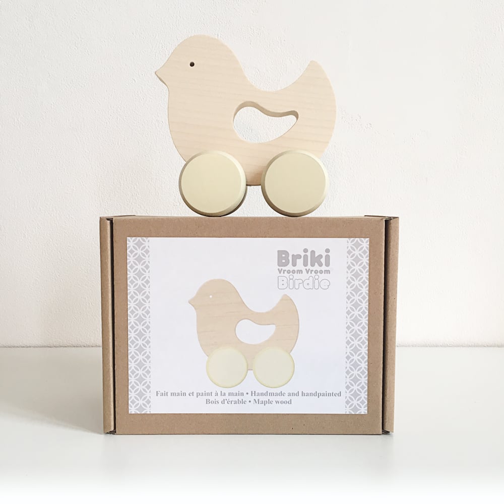 Birdie l'oiseau en bois