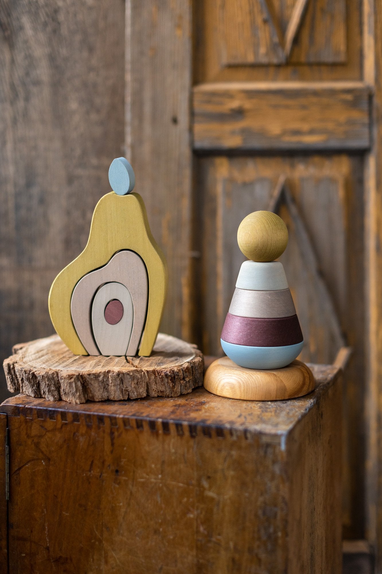 Puzzle en bois "La poire"