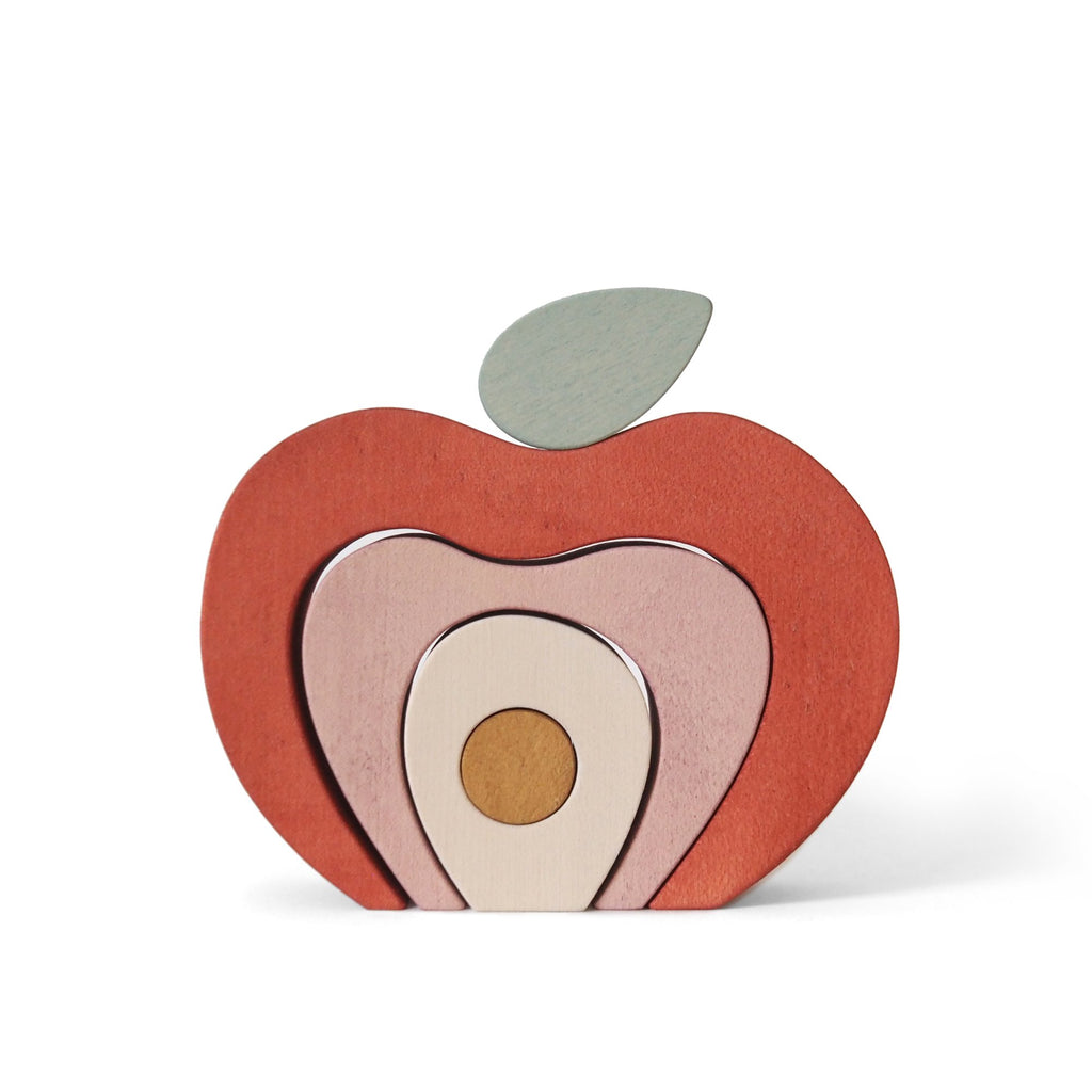 Puzzle - en bois La pomme