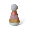 Jouet en bois - Tour empilable  "Pastel