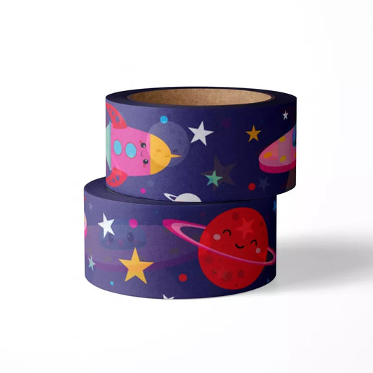 Washi tape galaxy