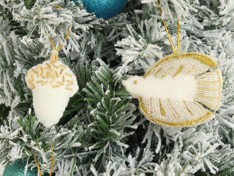 Kit DIY - Décorations de Noël en feutrine