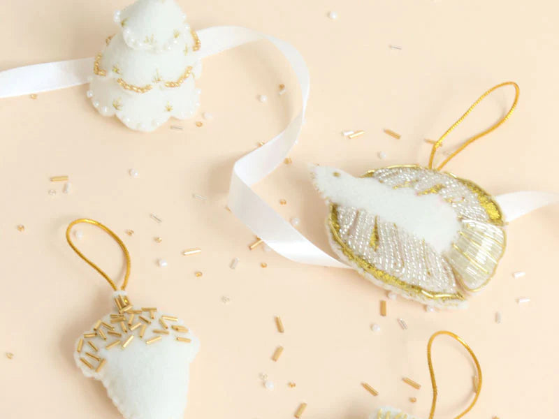 Kit DIY - Mes décorations de Noël en feutrine