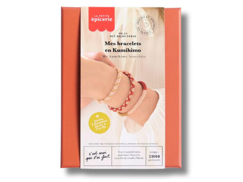 Kit DIY - Mes bracelets Kumihimo