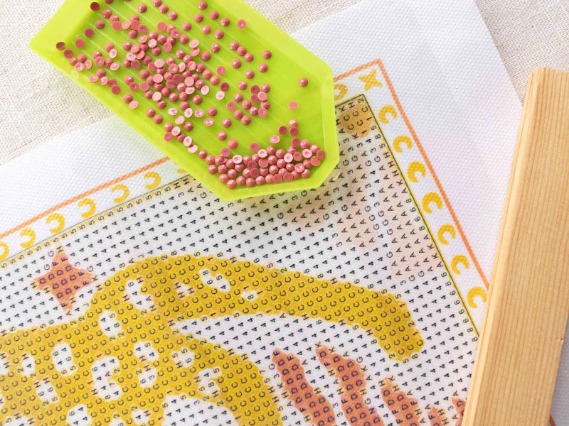 Kit broderie - Ma broderie Diamond Painting - Panthères