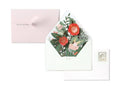 Carte pop-up Enveloppe florale 0 allergie et 100% waouh s - Popshots Studios