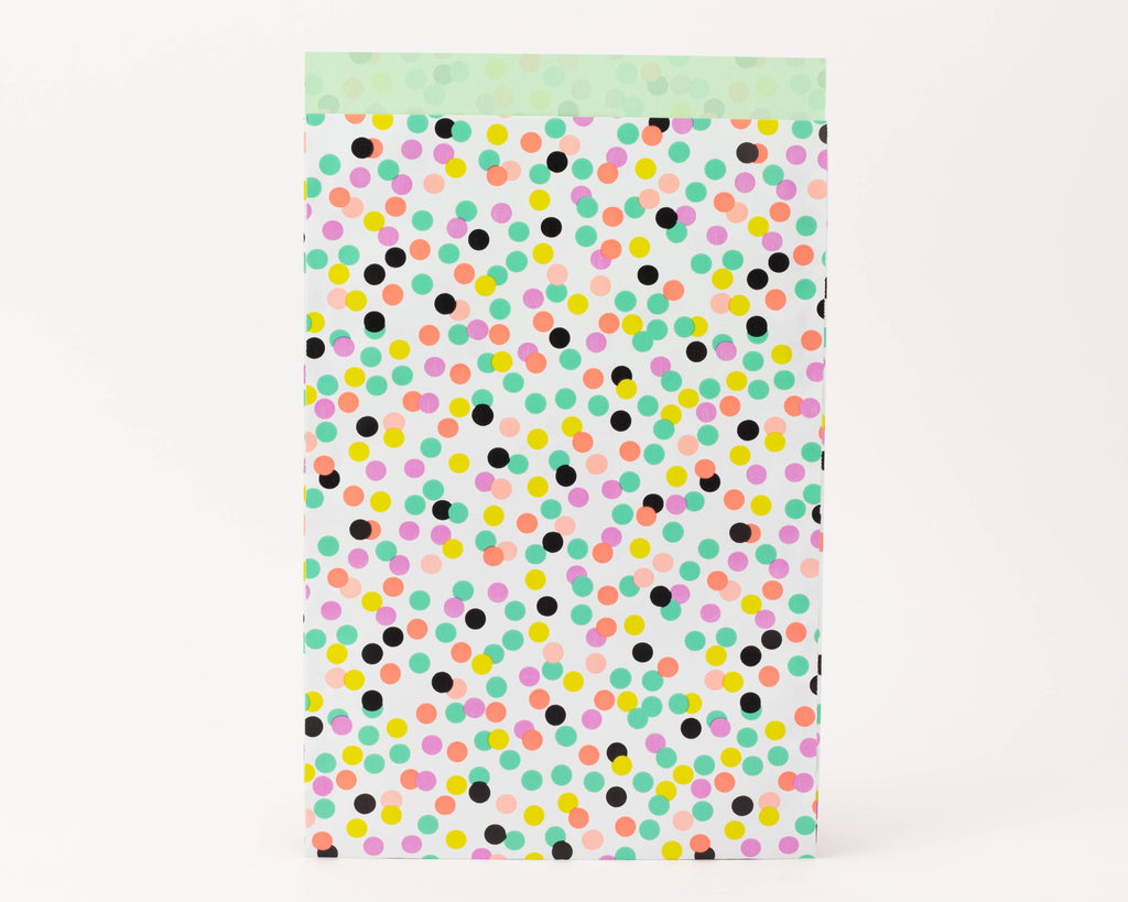 Pochette cadeau - confetti (grand)