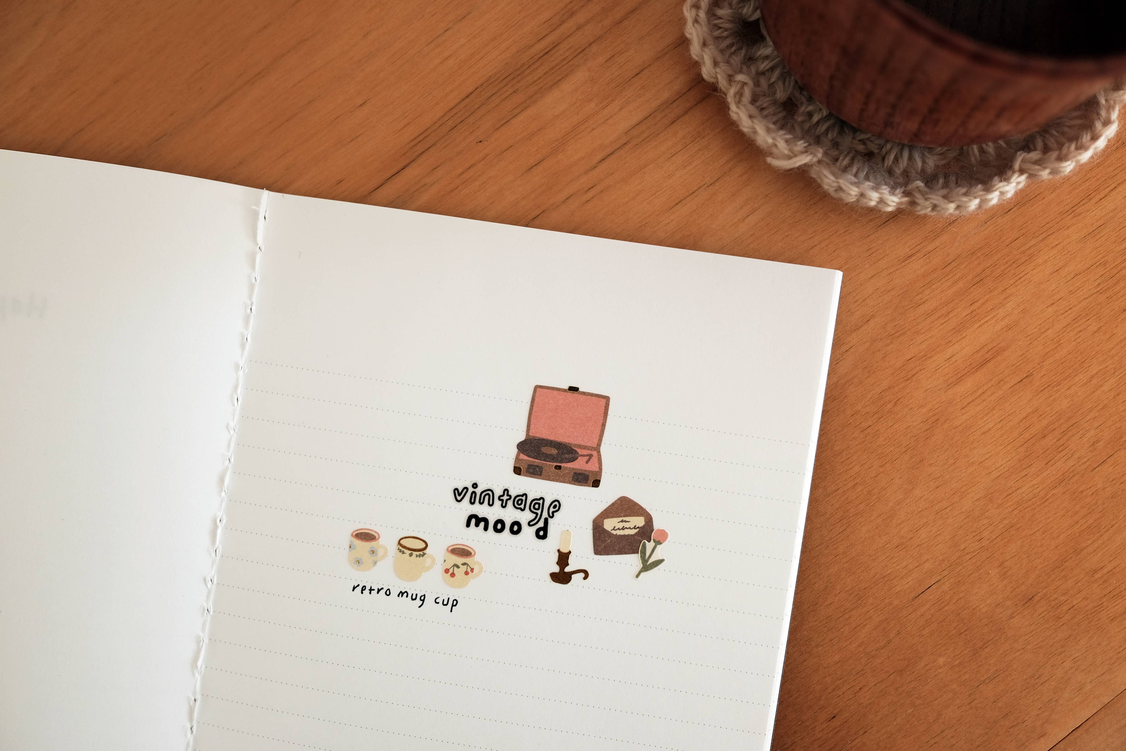Planche de stickers - d'écriture #1