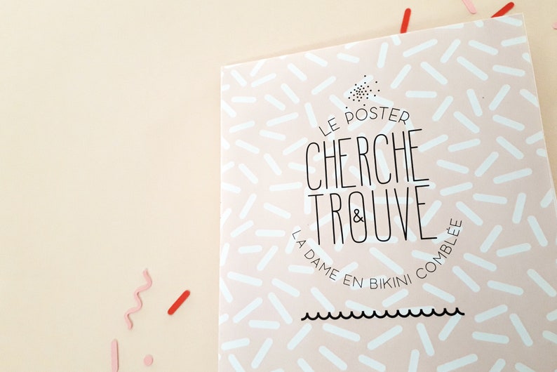 Poster cherche & trouve "Bientôt mamie"