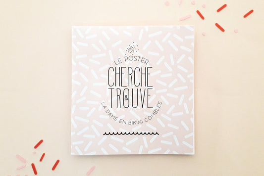 Poster cherche & trouve "Bientôt mamie"