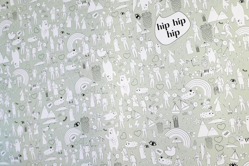 Poster cherche & trouve - Bientôt tonton - Pamela Loops