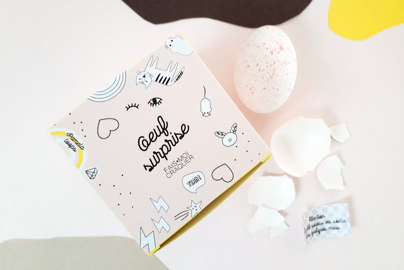 Boite à message oeuf annonce grossesse - Pamela Loops