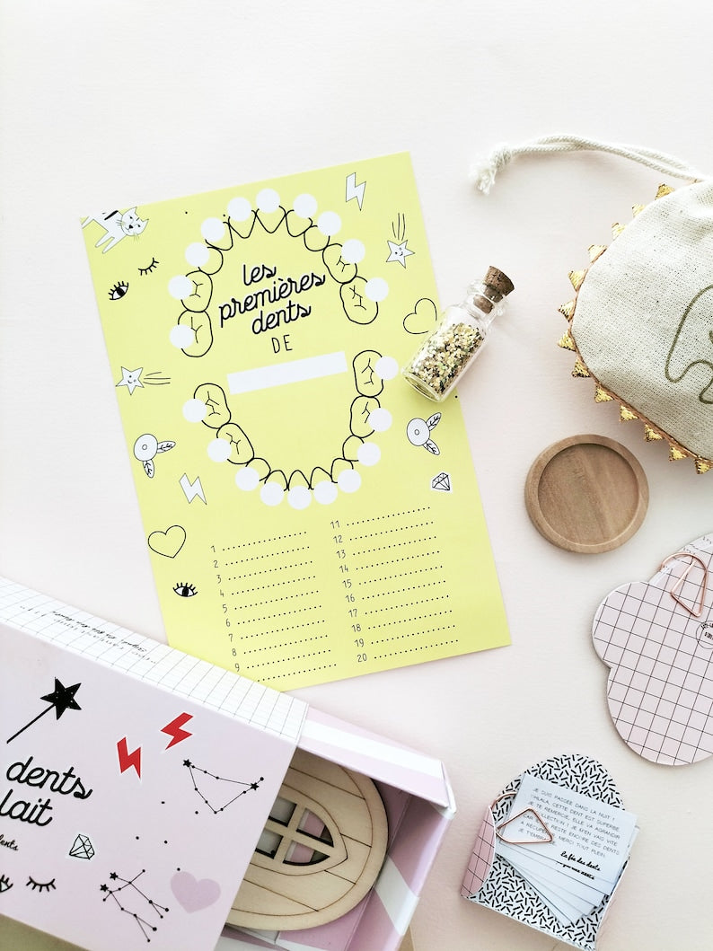 Kit passage de la fée des dents - Pamela Loops