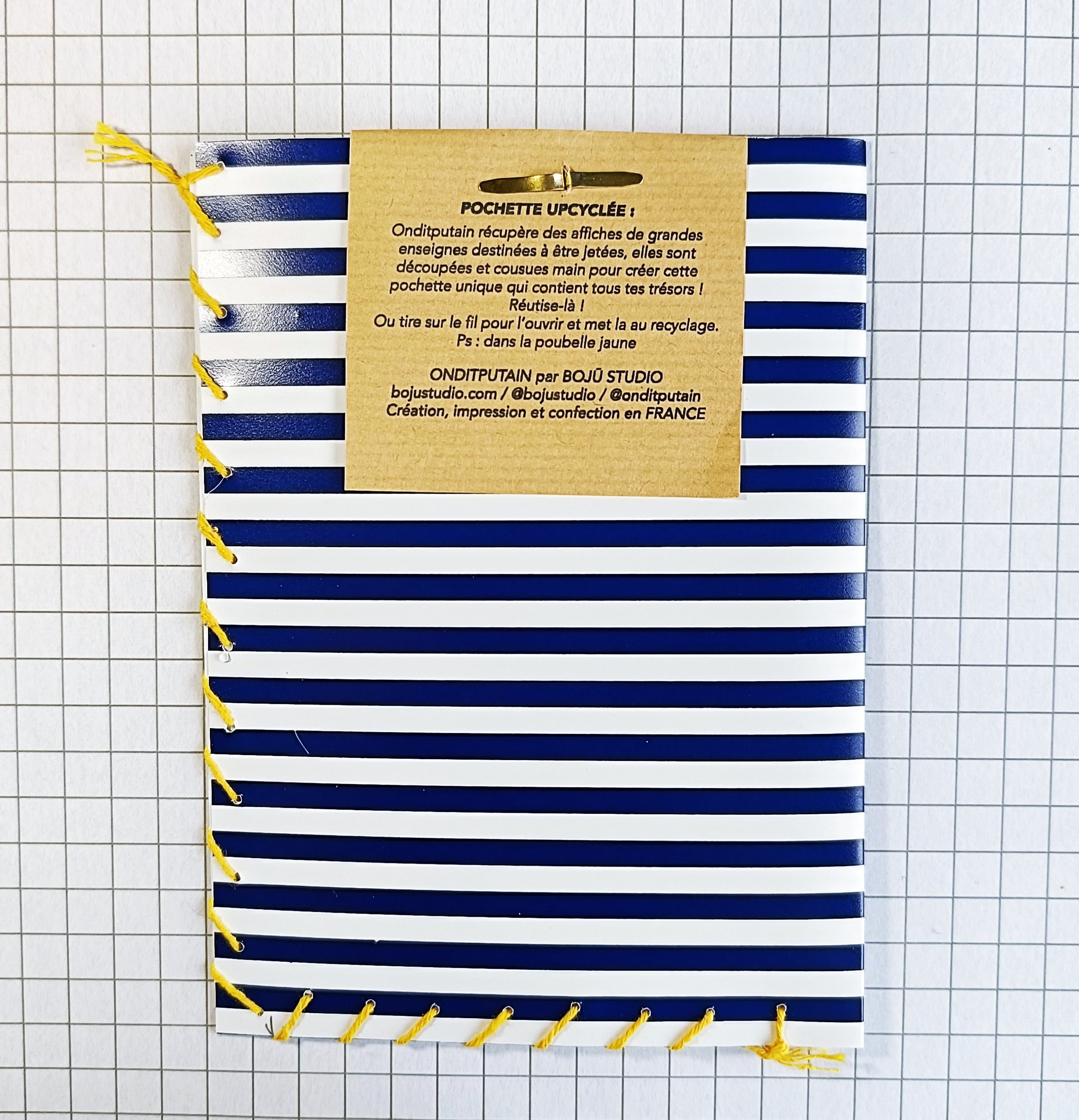 Pochette de 4 cartes postales "Maison de vacances en Bretagne"