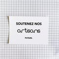 Carte postale - "Soutenez nos artisans putain"
