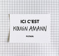 Carte postale - "Ici c'est kouing amann putain"