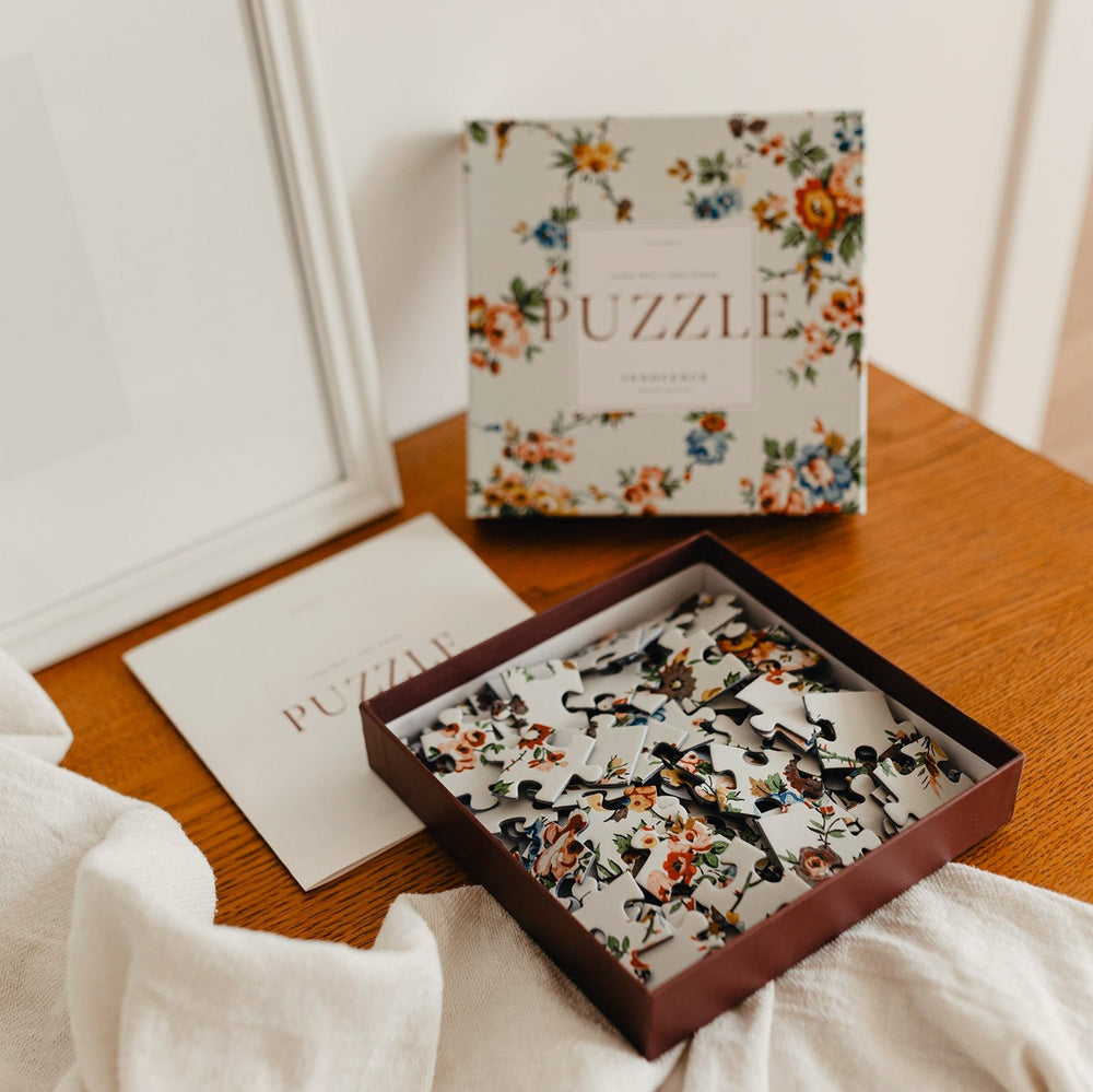 Puzzle - Esquisse fleurie