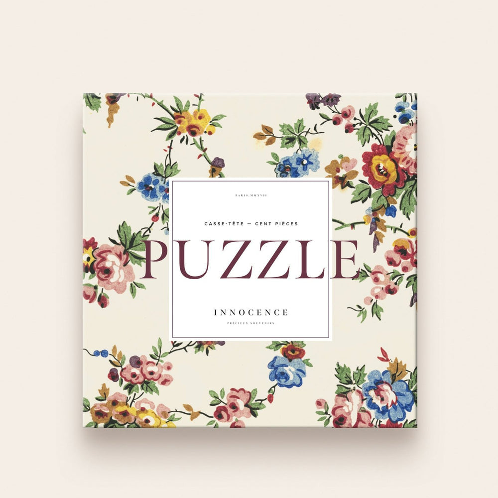 Puzzle - Esquisse fleurie