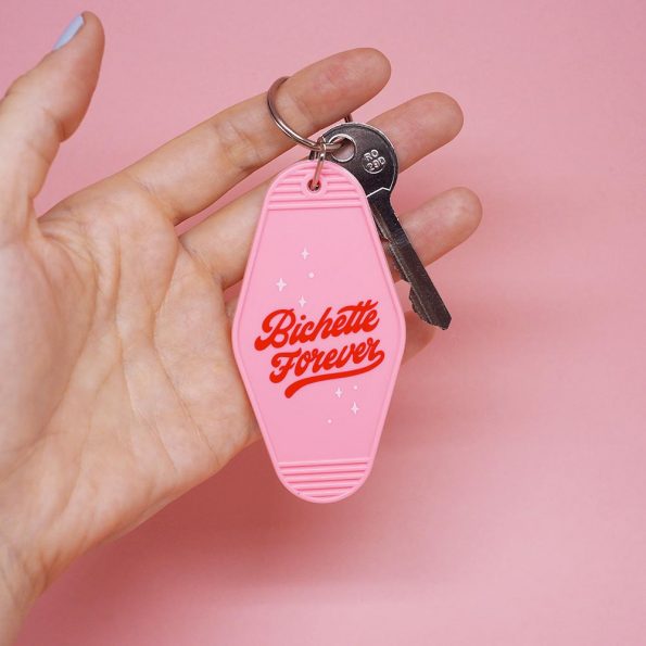 Porte-clés Motel “Bichette Forever”