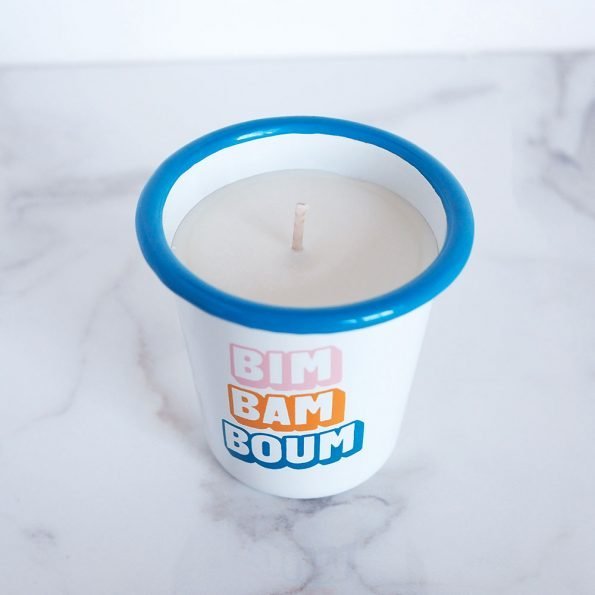 Bougie artisanale - “Bim Bam Boum”