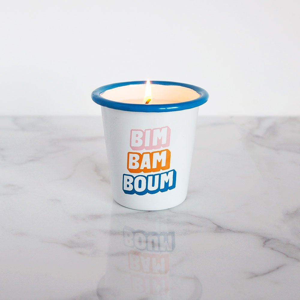 Bougie artisanale - “Bim Bam Boum”