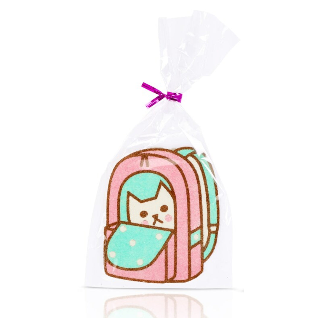 Kit créatif avec sable coloré "Cat in the backpack"