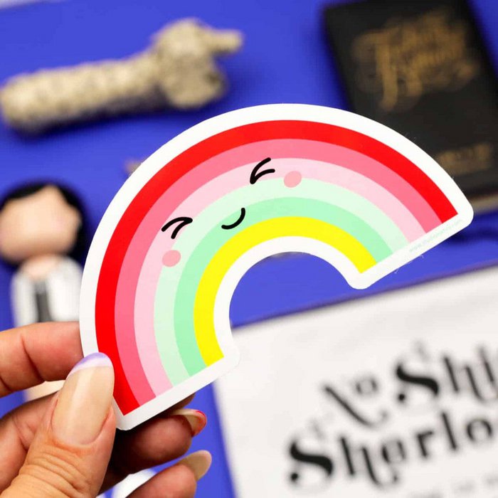 Autocollant XL "Arc en ciel"