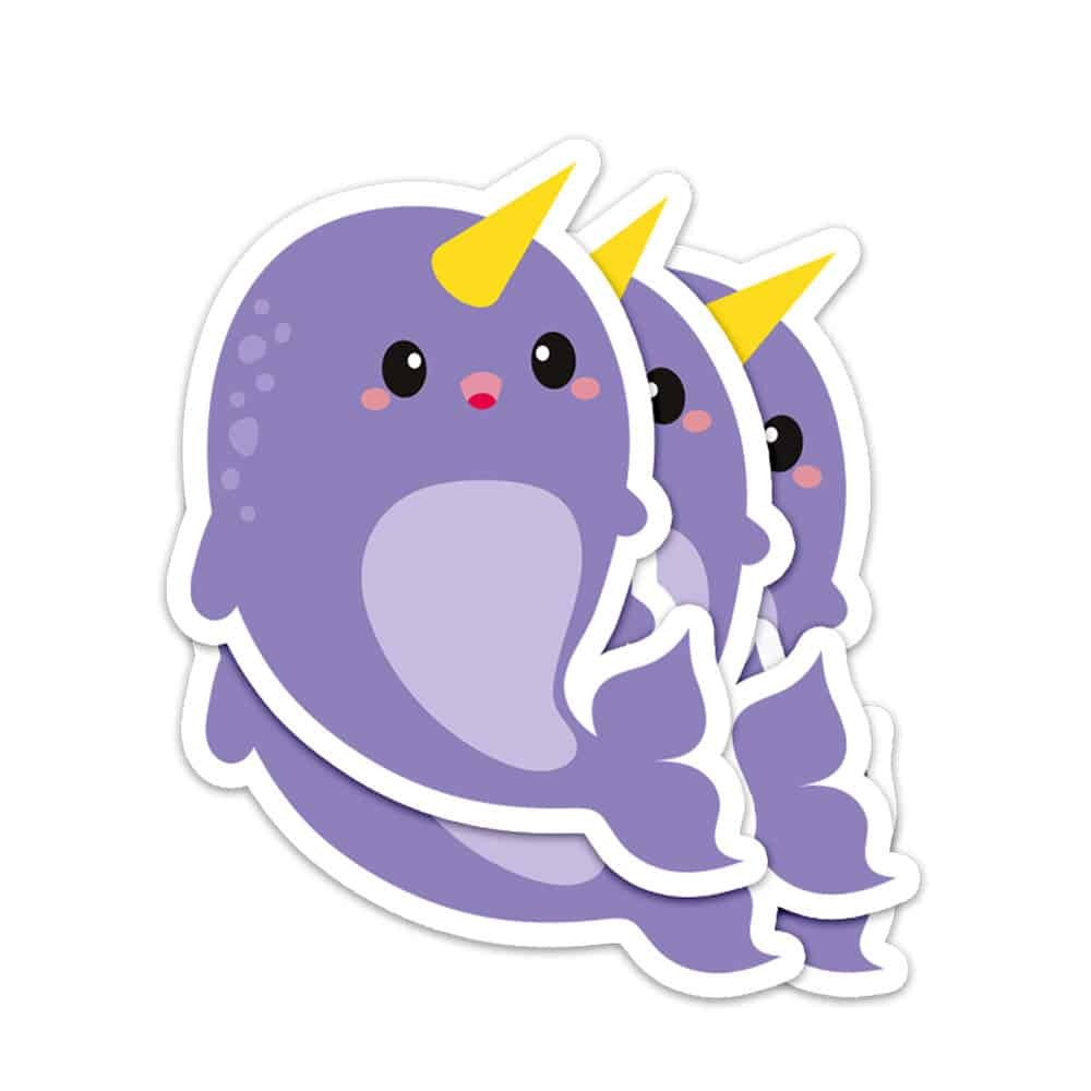 Autocollant XL "Narval"