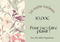 Carte cadeau My little papeterie