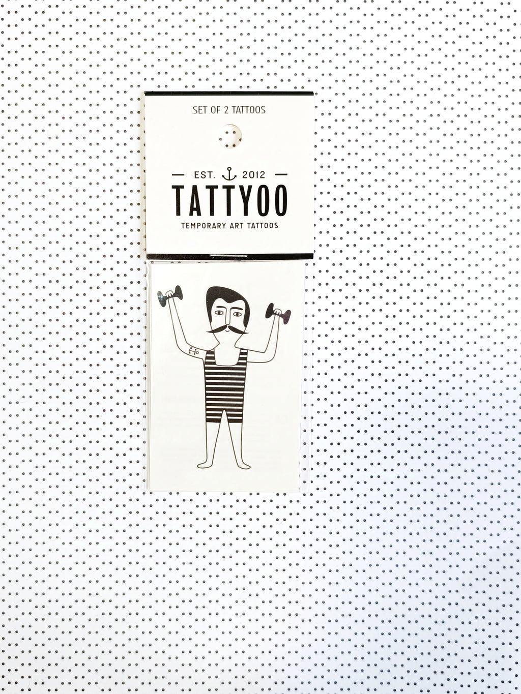 Tatouages éphémères - Strong man