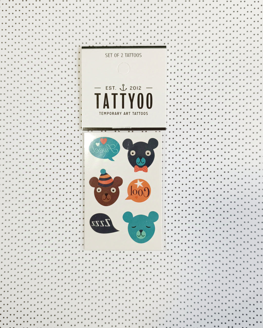 Tatouages éphémères - Ours