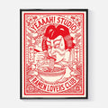 Affiche illustration japonaise - Ramen Lovers Club