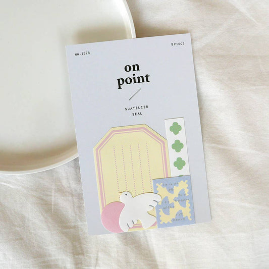 Lot de stickers pastels